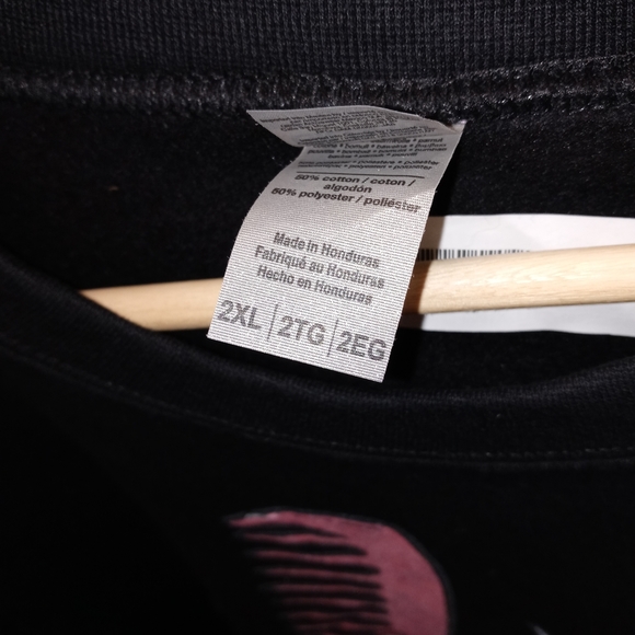 2XL Black "Stylist" Pullover Sweatshirt0 - Picture 3 of 4